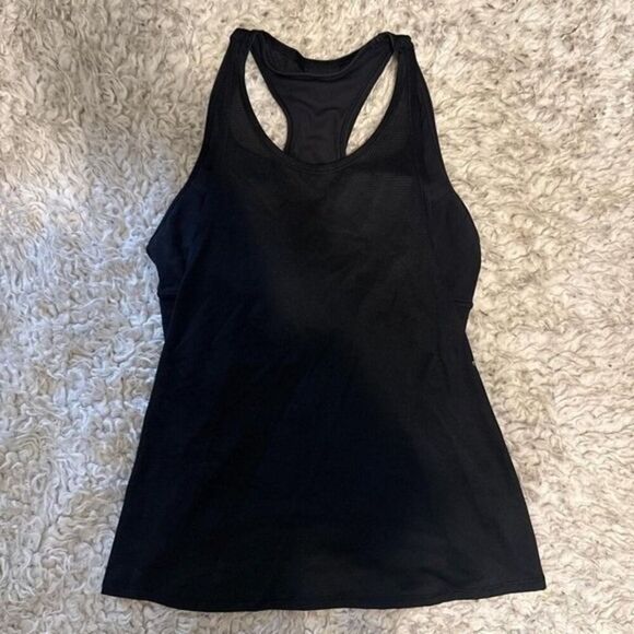 Lululemon Mesh Racerback Tank Top|Size 6 - Picture 2 of 6